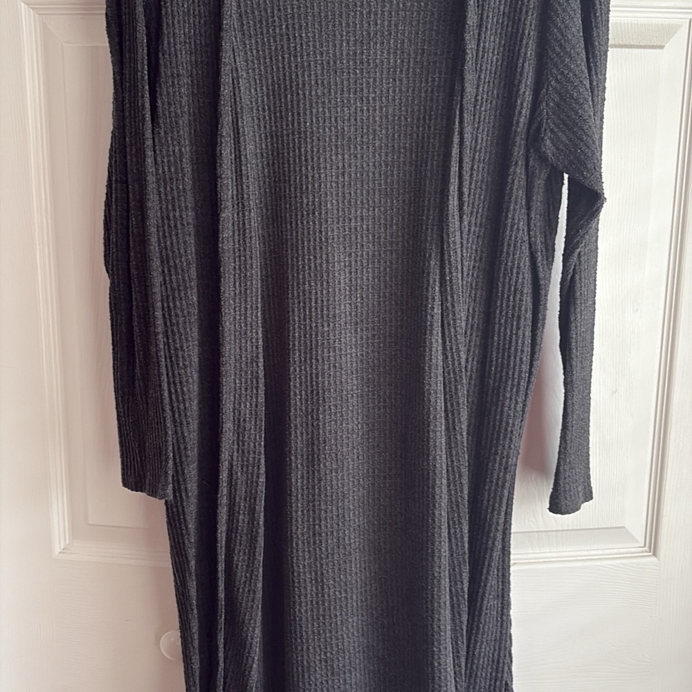 Active USA Gray Ribbed Camisole